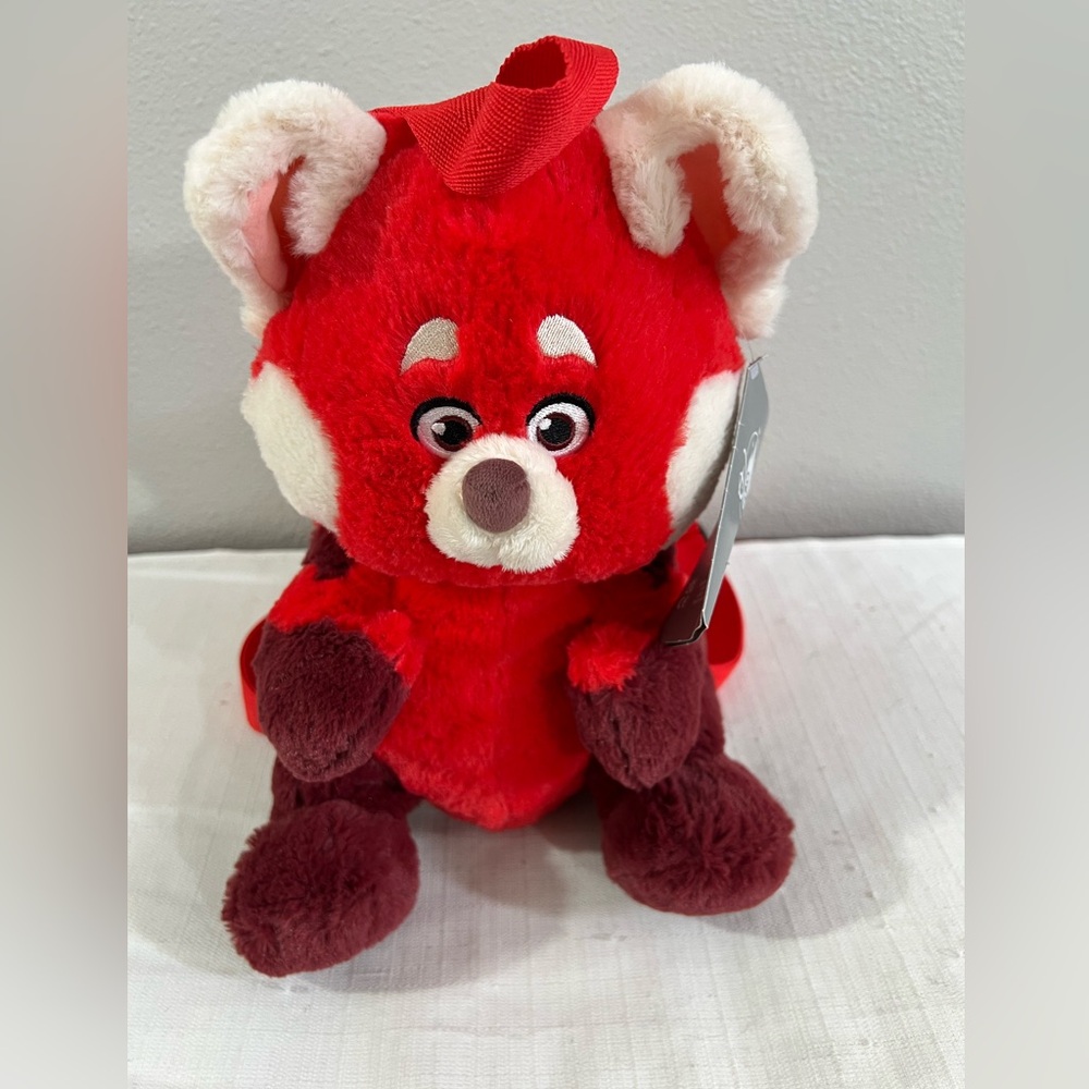 Disney Turning Red panda‎ plush backpack